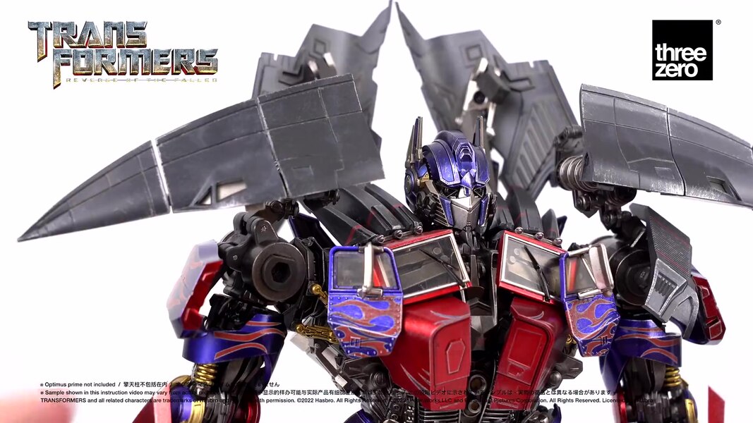 Threezero DLX Revenge Of The Fallen Jetpower Optimus Prime Combination Image  (5 of 27)